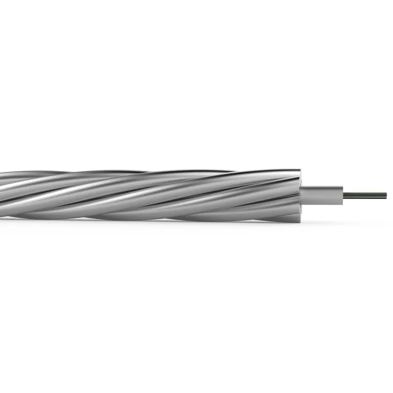 OPTICAL CABLE OPDC-N (36F SM 8.6mm ALUMINUM CLAD STEEL WIRE) 37mm2