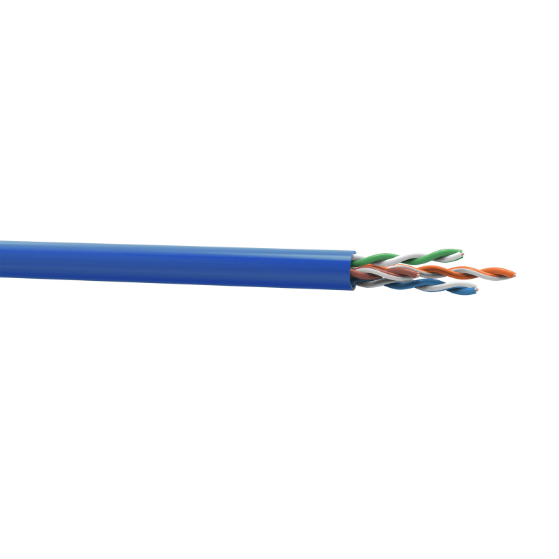 CABLE TRANSMISION DATOS MULTILAN U/UTP 24AWGX4P CAT.5E CM BR ROHS