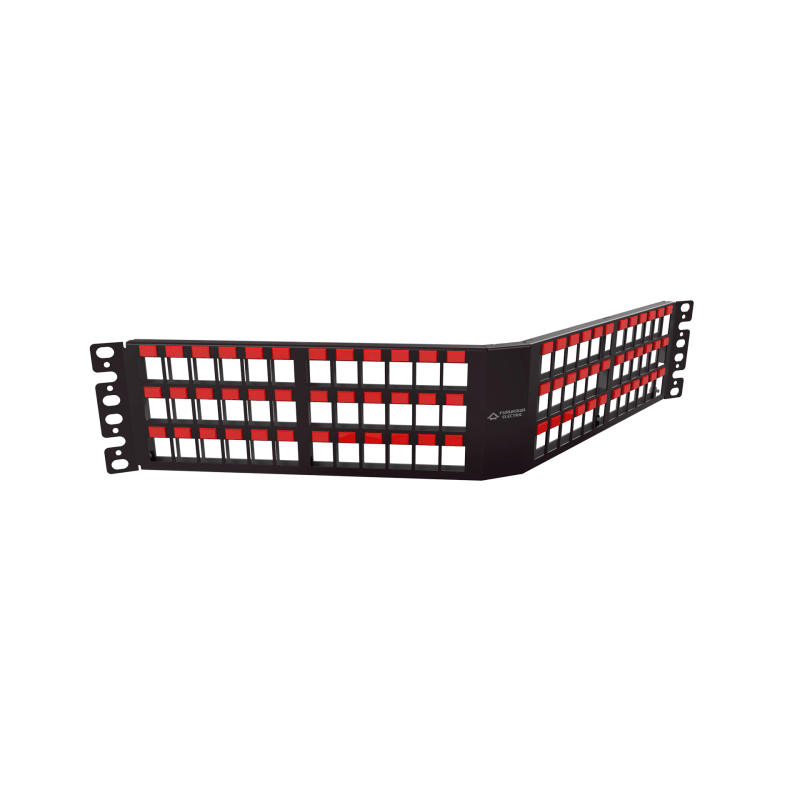 PATCH PANEL DESCARGADO 72P ANGULAR 2U BLINDADO