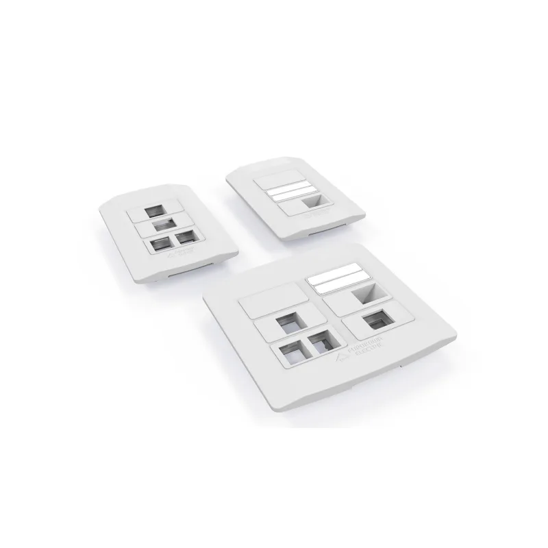 FACEPLATE MODULAR BLANCO – 4X2