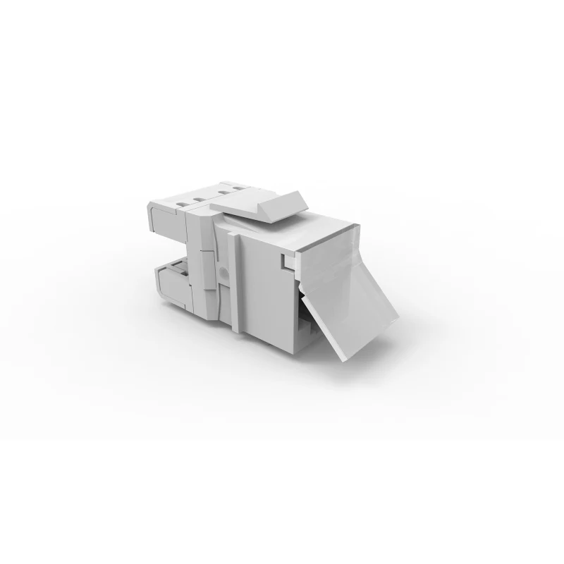 CONECTOR HEMBRA GIGALAN CAT.6 T568A/B – BLANCO (24 UNID)